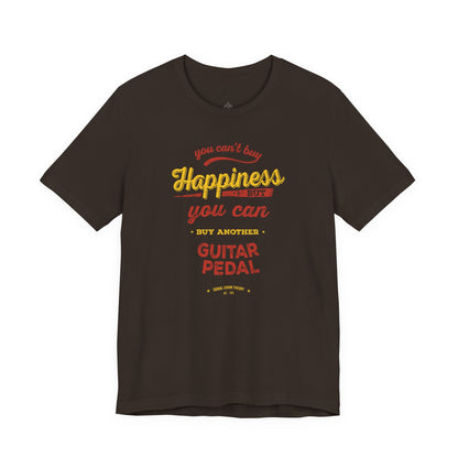 Vintage Guitar Pedal Happiness - Unisex Jersey Short Sleeve Tee Shirt