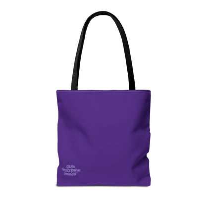 Lowkey Demure Tote Bag. Minimalist & Quite Descriptive Typography Canvas Shopper