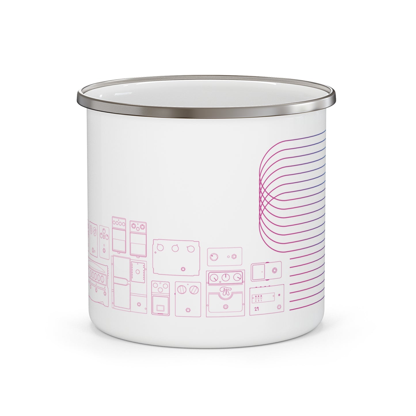 Signal Chain Theory — Limited Enamel Camping Mug
