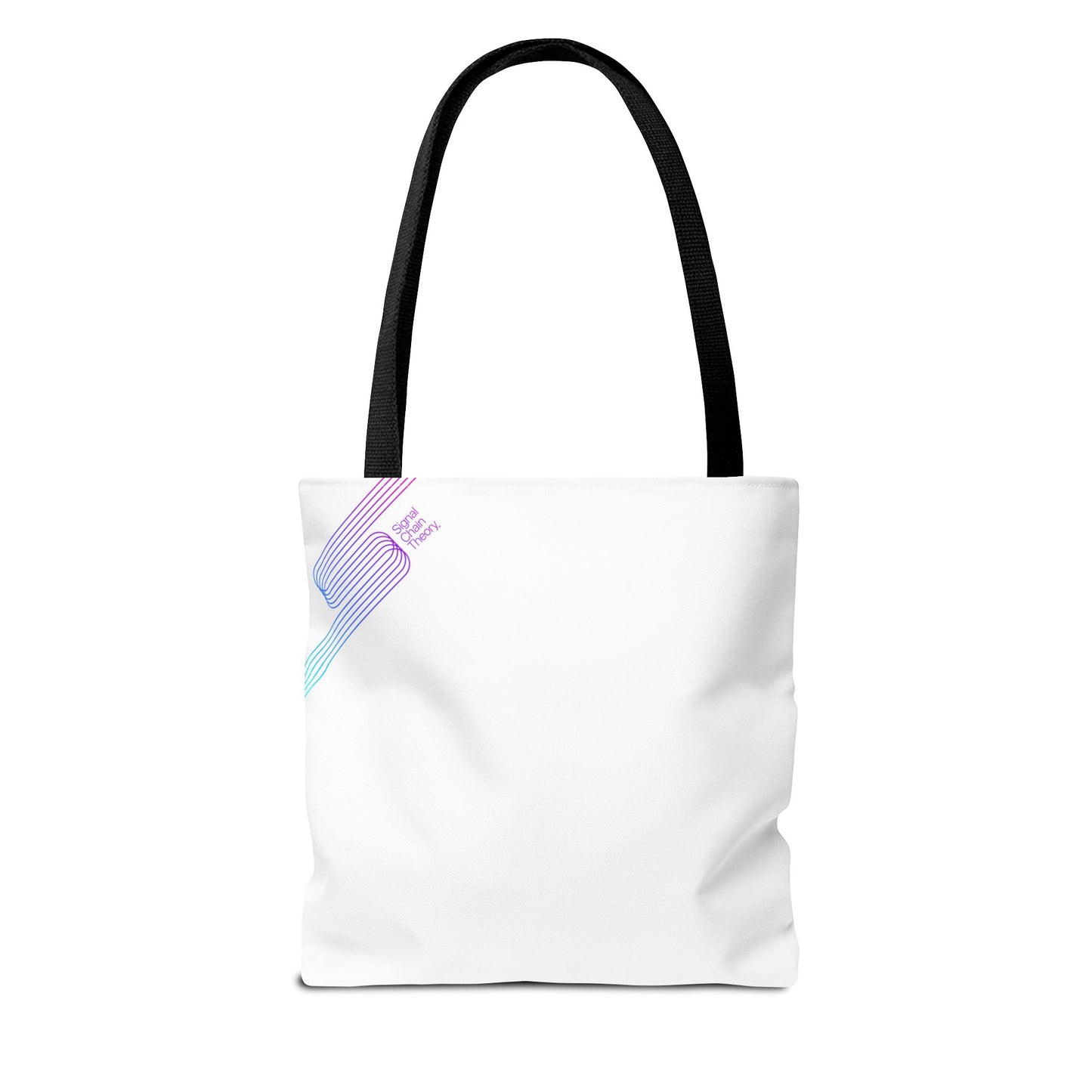 Struggling Guitarist Tote Bag - Musical Themed, Perfect for Musicians and Guitar Players - Original Design by Signal Chain Theory (Greek Cup)