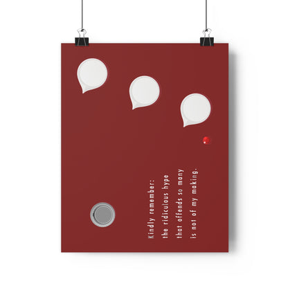 Limited Klon KTR "Flipped" Edition - Original Minimalist Giclée Art Print