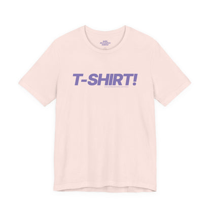 Irrefutably Descriptive T-Shirt! Graphic Tee. Minimalist Bold Italic Typography Cozy Shirt