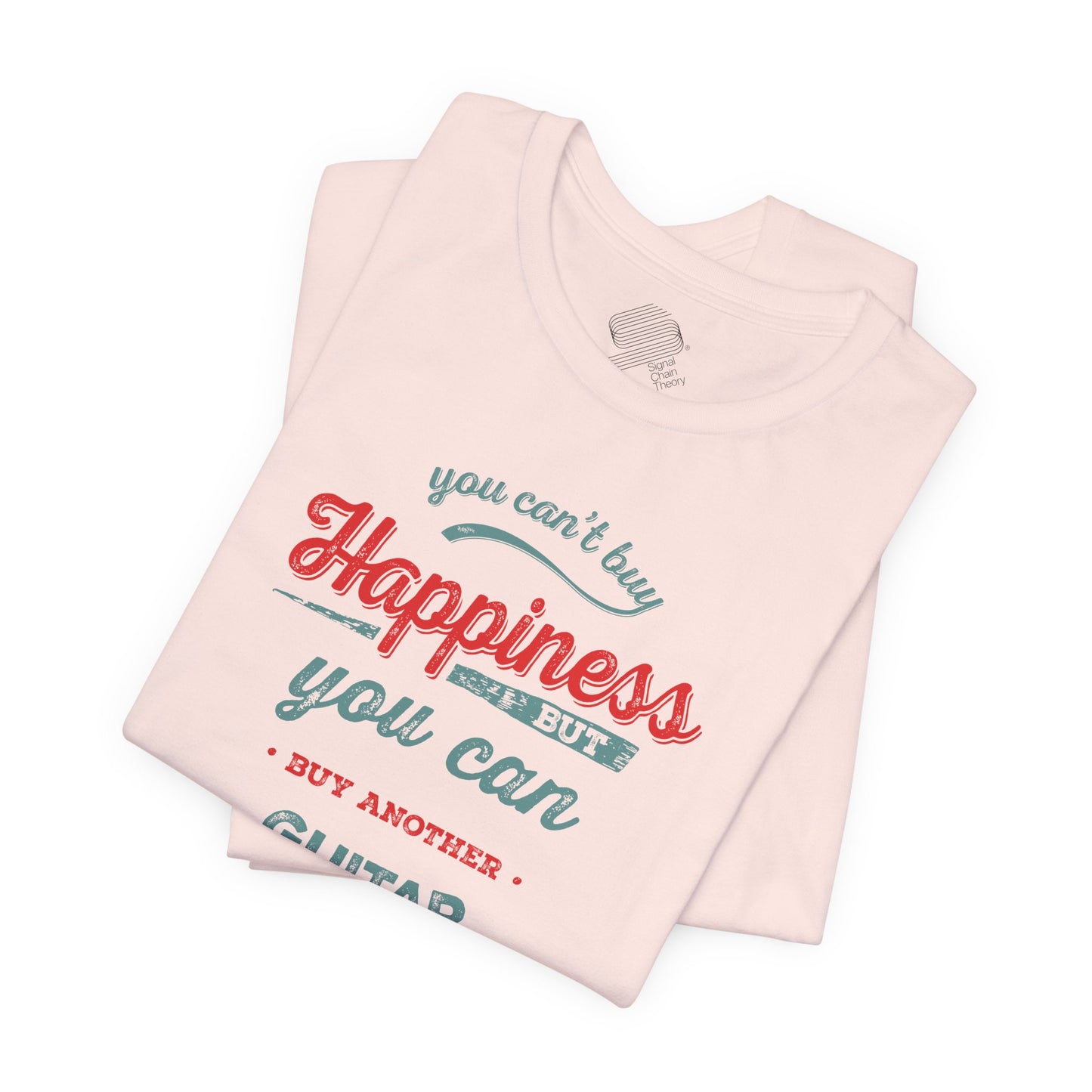 Vintage Guitar Pedal Happiness - Unisex Jersey Short Sleeve Tee Shirt