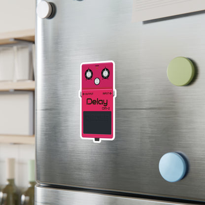 OG Delay Guitar Pedal Vinyl Decal - Original Art - Collect Them All!