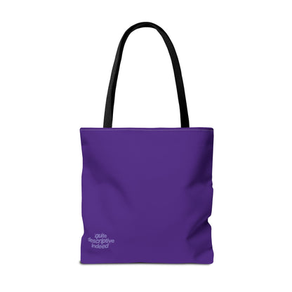 Lowkey Demure Tote Bag. Minimalist & Quite Descriptive Typography Canvas Shopper