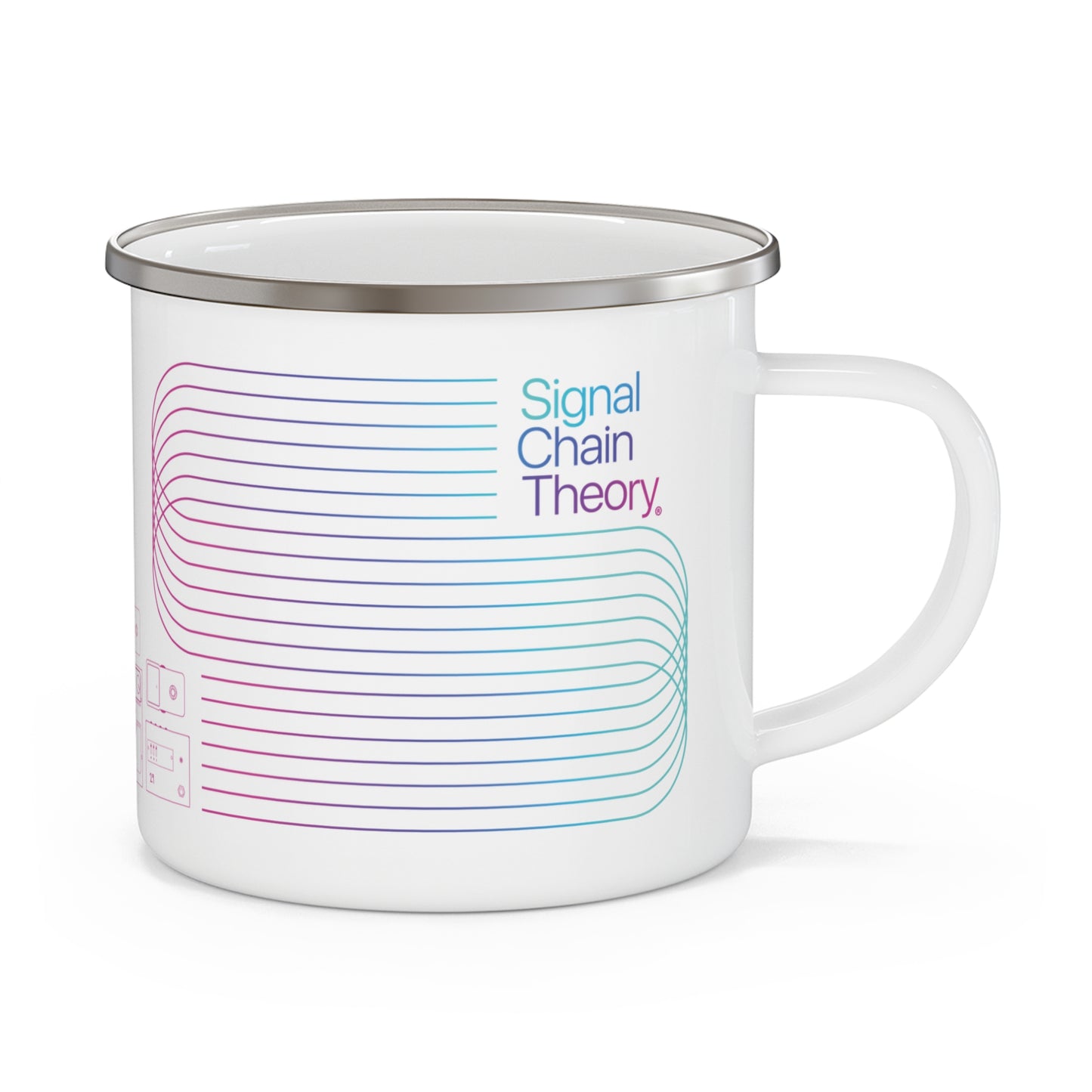 Signal Chain Theory — Limited Enamel Camping Mug