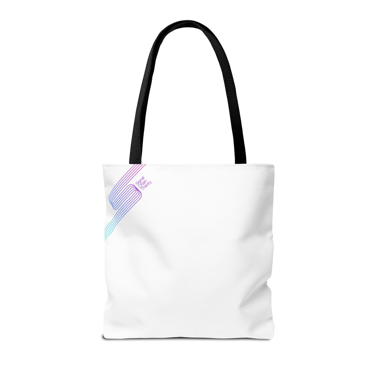 Guitar Pedal Tote Bag - Musical Themed, Perfect for Musicians and Players - Original Design by Signal Chain Theory (Greek Cup)