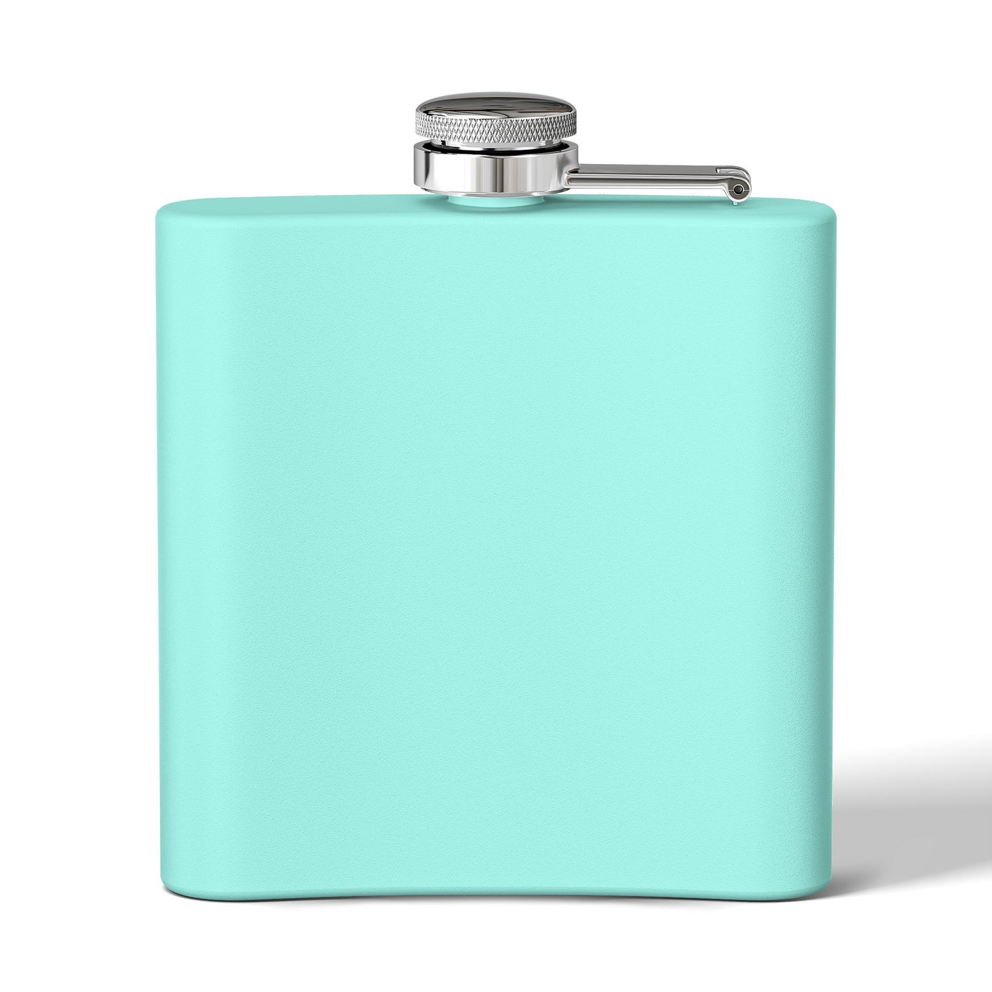 Inconspicuous Stainless Steel 6oz Flask — Minimalist, Hip and Cool.