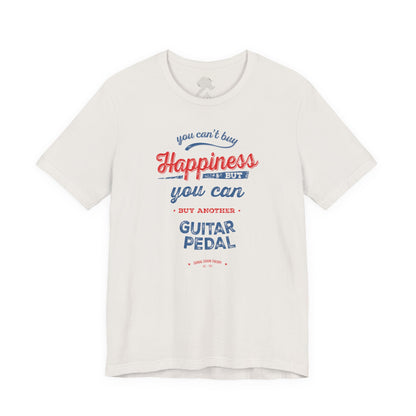 Vintage Guitar Pedal Happiness - Unisex Jersey Short Sleeve Tee Shirt