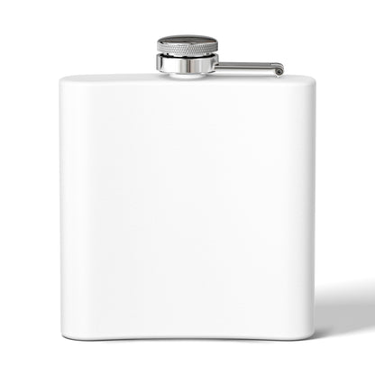 Inconspicuous Stainless Steel 6oz Flask — Minimalist, Hip and Cool.