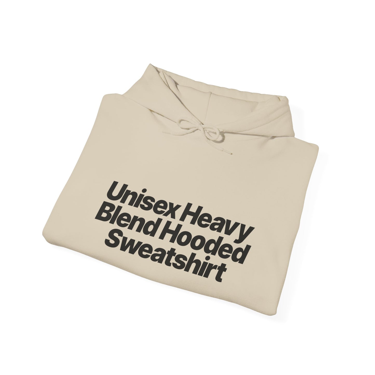 Quite Descriptive "Unisex Heavy Blend Hooded Sweatshirt" unisex heavy blend hooded sweatshirt. Simple Typography Casual Pullover.