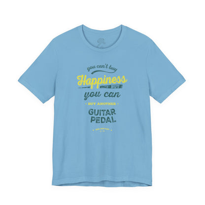 Vintage Guitar Pedal Happiness - Unisex Jersey Short Sleeve Tee Shirt