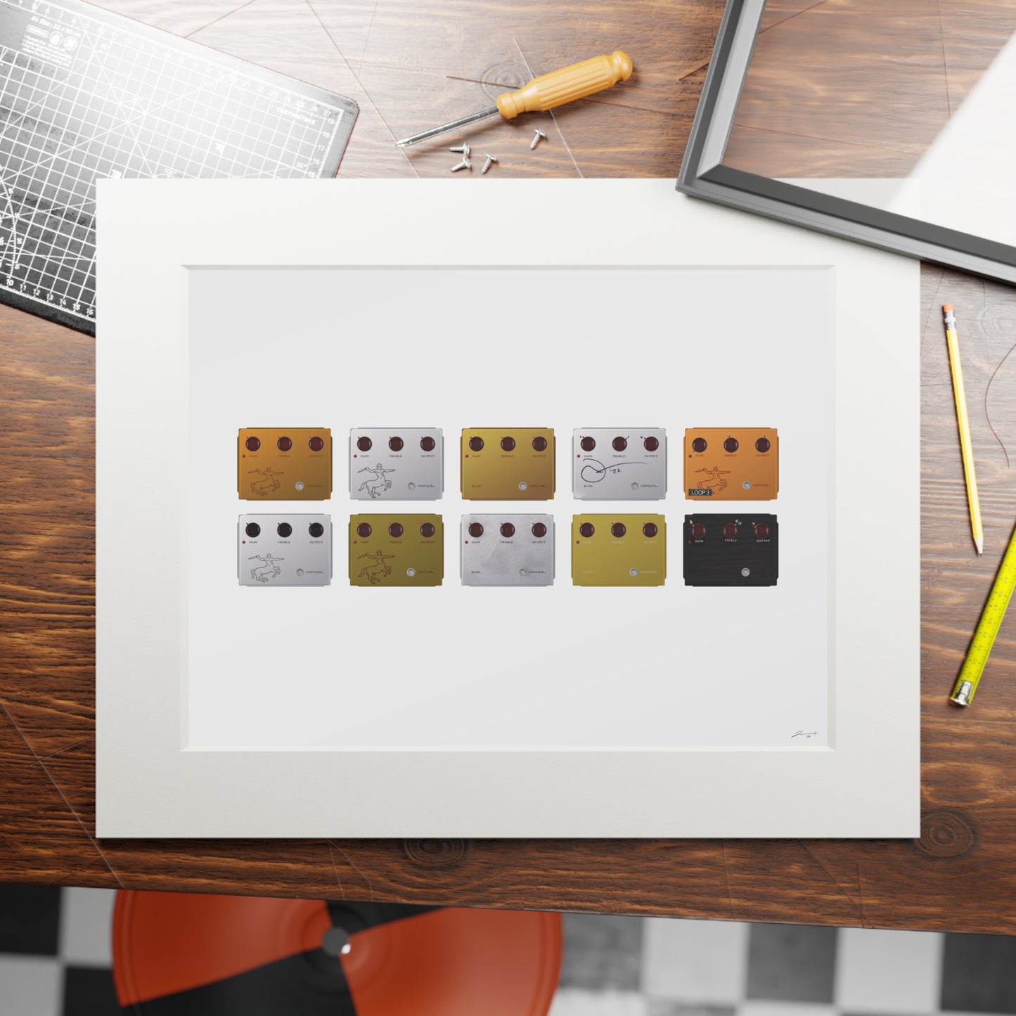 Signal ChainTheory - Klon Centaur Variation - Limited Fine Art Prints