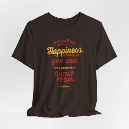 Vintage Guitar Pedal Happiness - Unisex Jersey Short Sleeve Tee Shirt