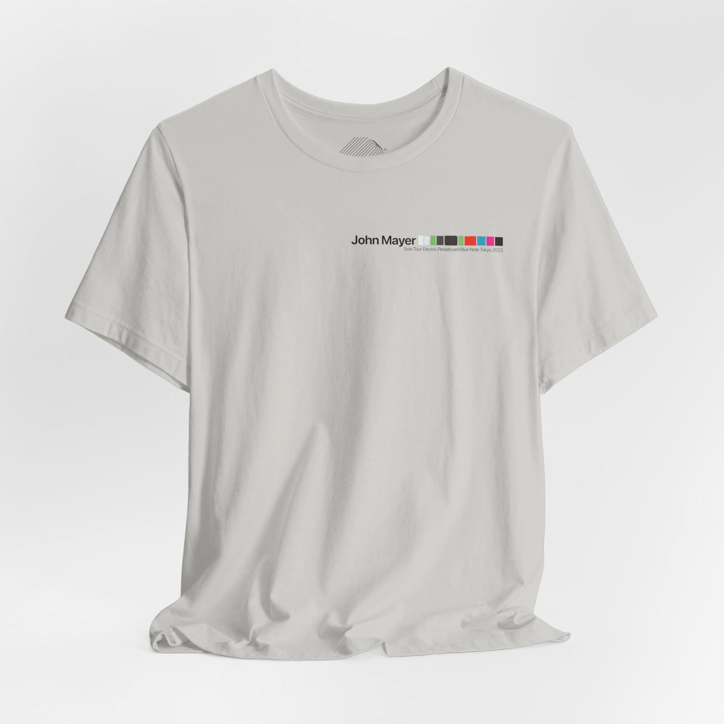 John Mayer Guitar Pedalboard Signal Chain - Premium Jersey T-shirt with Original Design.