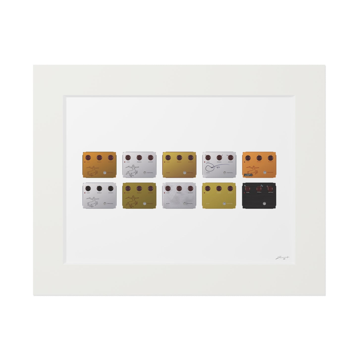 Signal ChainTheory - Klon Centaur Variation - Limited Fine Art Prints