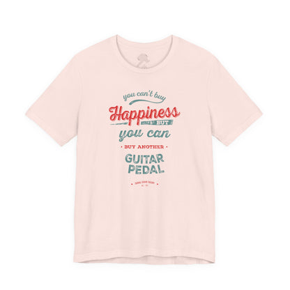 Vintage Guitar Pedal Happiness - Unisex Jersey Short Sleeve Tee Shirt