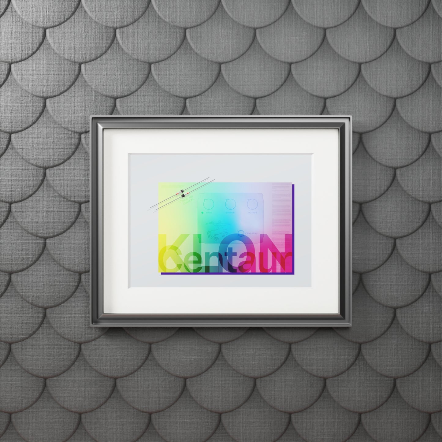 Klon Centaur "Magic Diodes" Modern Fine Art Original Print