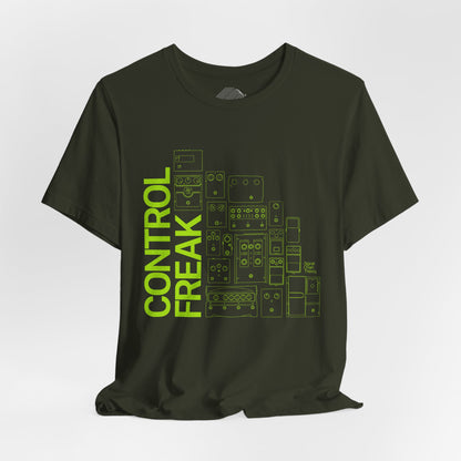 Control Freak - Guitar Pedals Original Graphic Tee — Express Delivery available