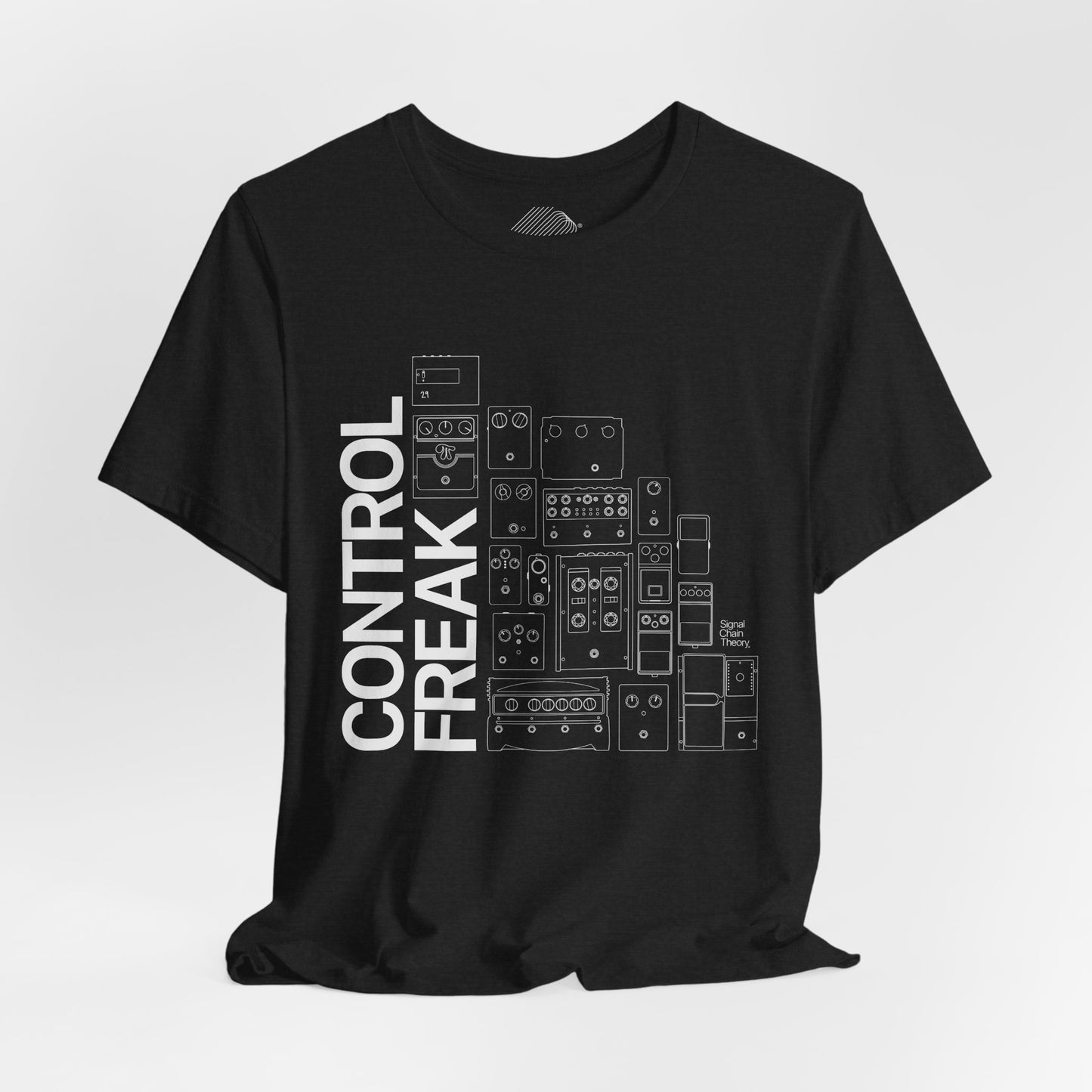 Control Freak - Guitar Pedals Original Graphic Tee — Express Delivery available