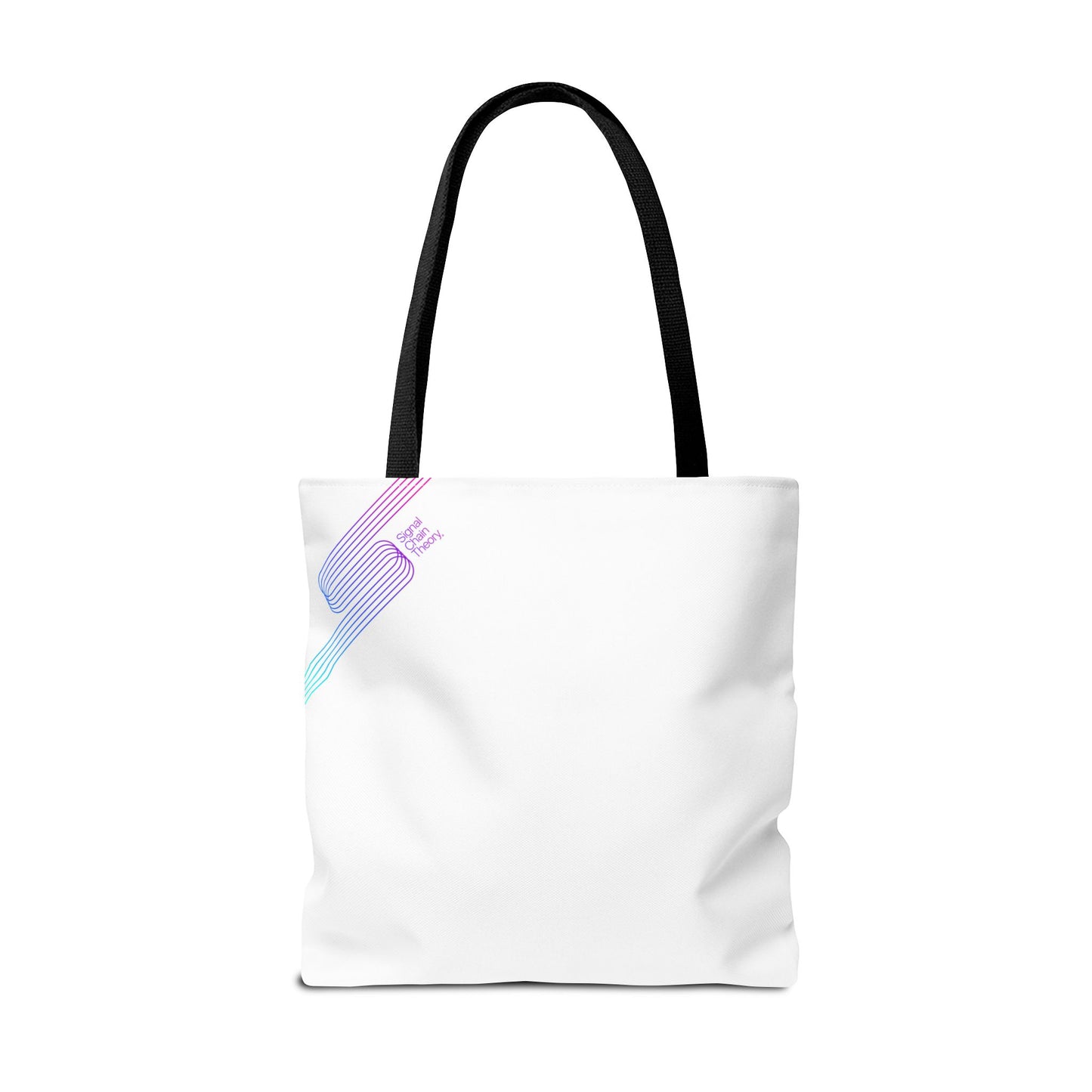 Struggling Guitarist Tote Bag - Musical Themed, Perfect for Musicians and Guitar Players - Original Design by Signal Chain Theory (Greek Cup)