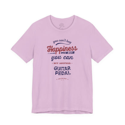 Vintage Guitar Pedal Happiness - Unisex Jersey Short Sleeve Tee Shirt