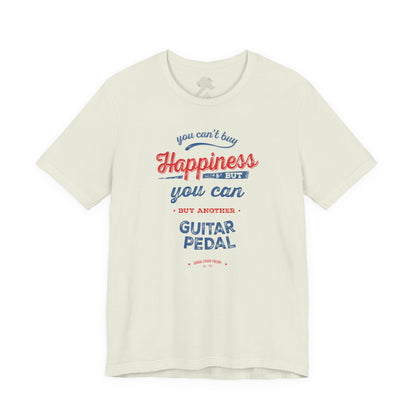 Vintage Guitar Pedal Happiness - Unisex Jersey Short Sleeve Tee Shirt