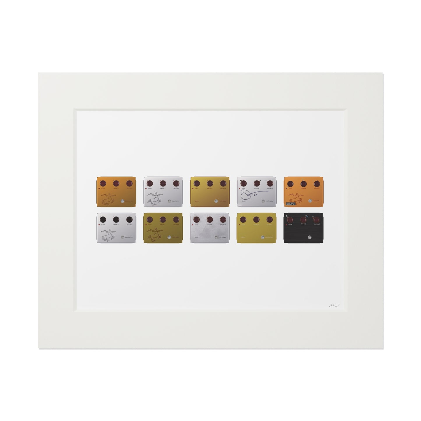 Signal ChainTheory - Klon Centaur Variation - Limited Fine Art Prints