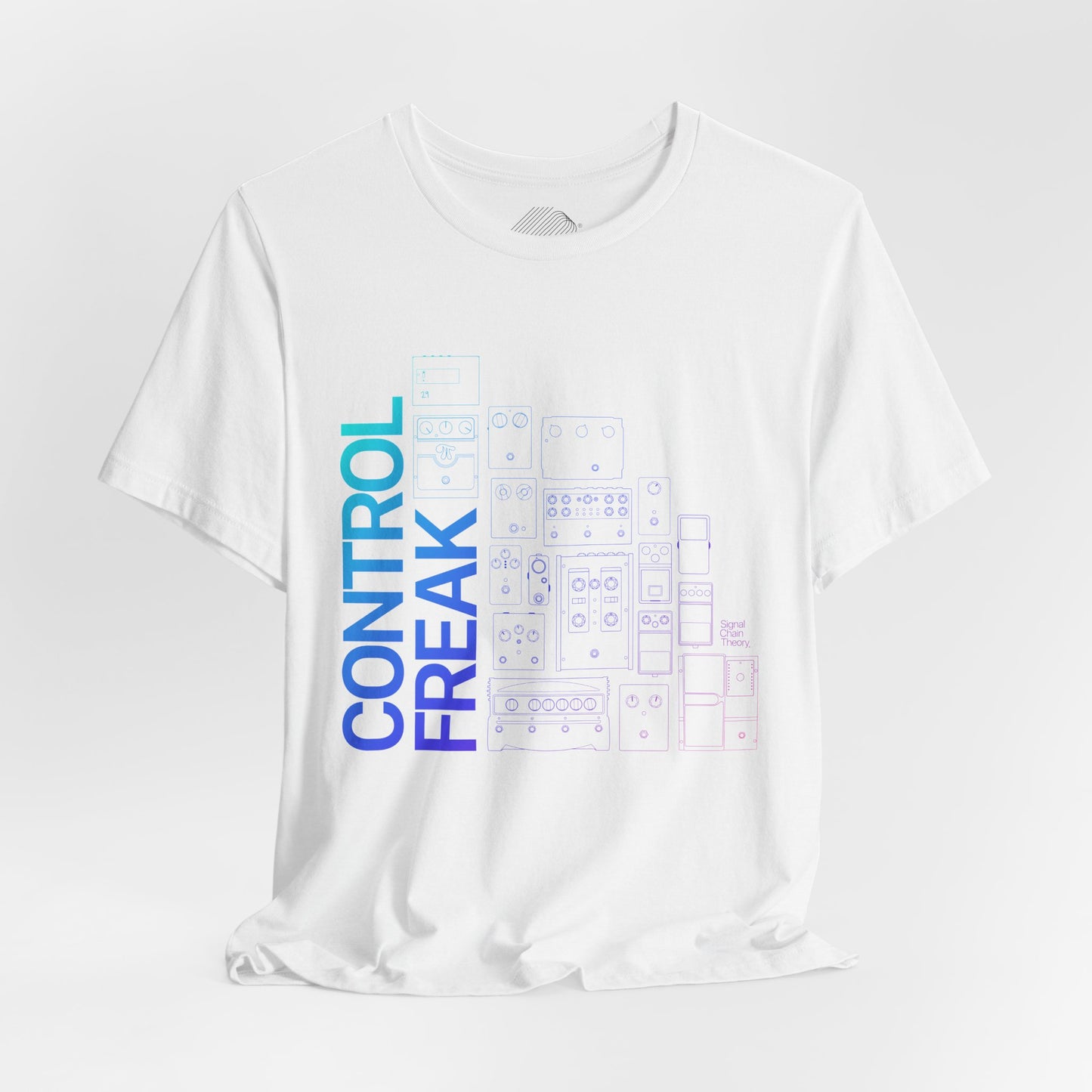 Control Freak - Guitar Pedals Original Graphic Tee — Express Delivery available