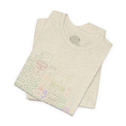 Control Freak - Guitar Pedals Original Graphic Tee — Express Delivery available