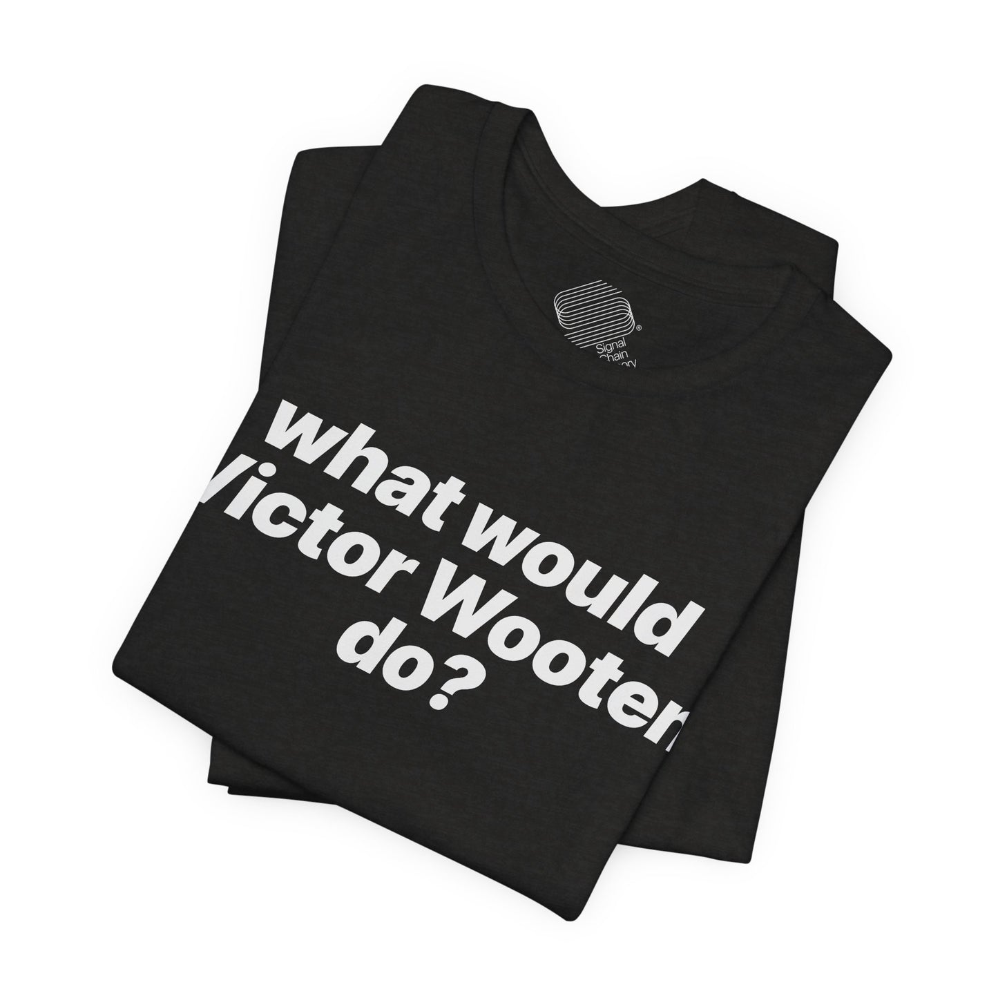 What Would Victor Wooten Do? Adam Neely Ponders Graphic Tee