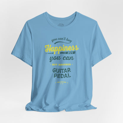 Vintage Guitar Pedal Happiness - Unisex Jersey Short Sleeve Tee Shirt