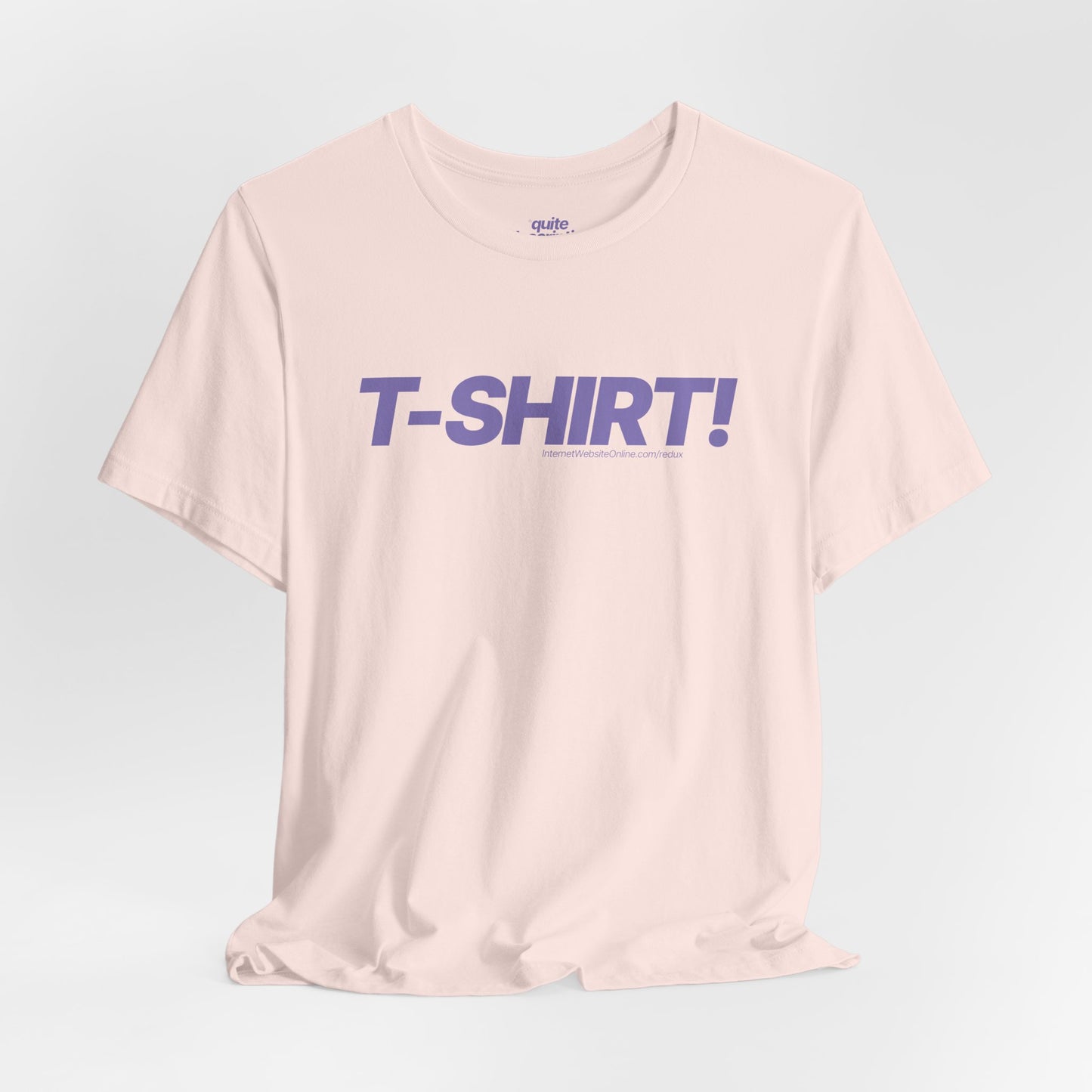 Irrefutably Descriptive T-Shirt! Graphic Tee. Minimalist Bold Italic Typography Cozy Shirt