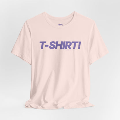 Irrefutably Descriptive T-Shirt! Graphic Tee. Minimalist Bold Italic Typography Cozy Shirt