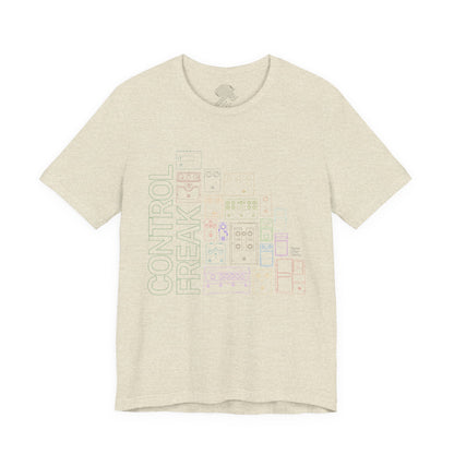 Control Freak - Guitar Pedals Original Graphic Tee — Express Delivery available