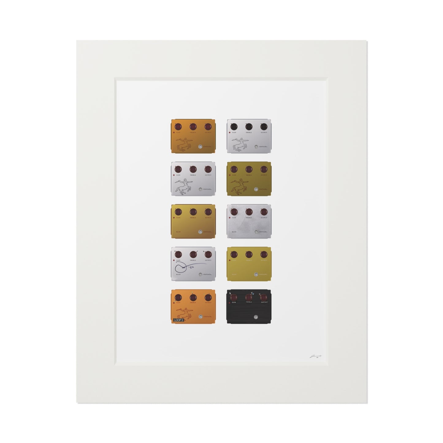 Signal ChainTheory - Klon Centaur Variation - Limited Fine Art Prints
