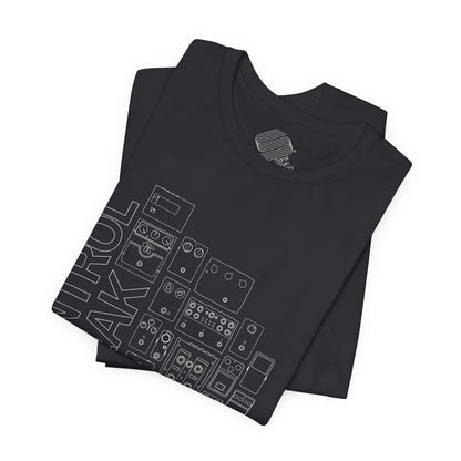 Control Freak - Guitar Pedals Original Graphic Tee — Express Delivery available