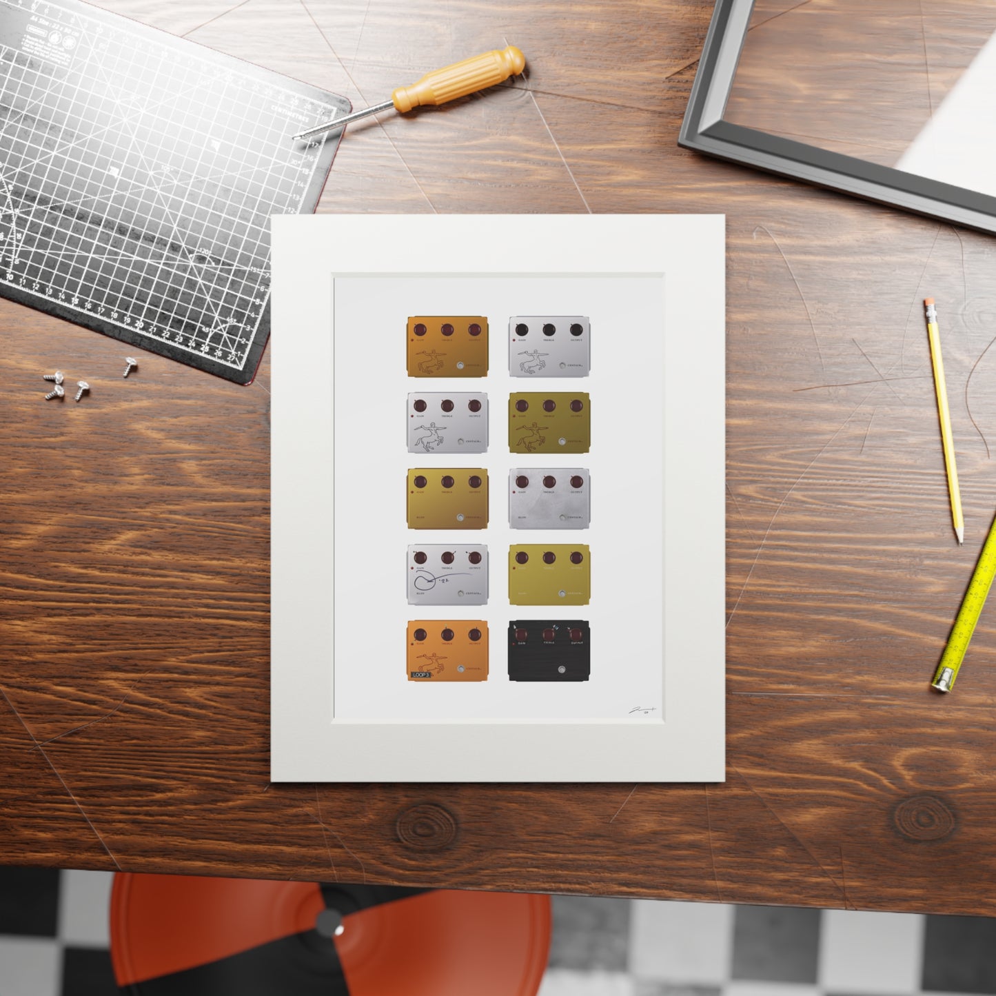 Signal ChainTheory - Klon Centaur Variation - Limited Fine Art Prints