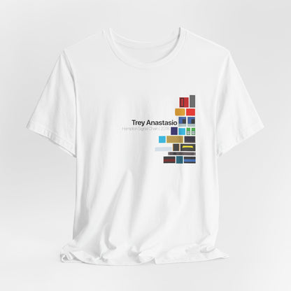 Trey Anastasio Abstract Guitar Pedalboard Signal Chain - Premium Unisex Jersey T-shirt